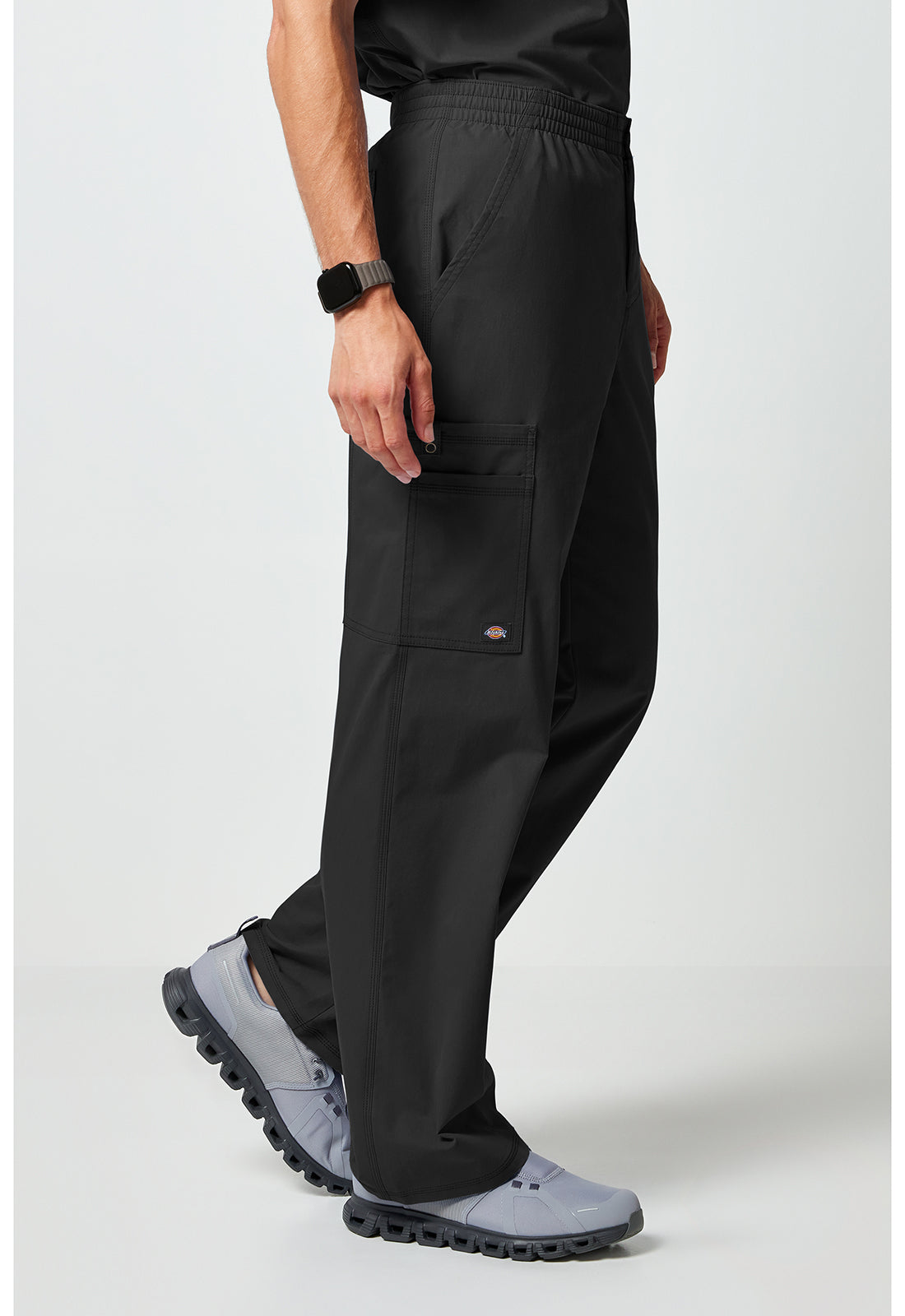 Forge DK277 Men's Straight Leg Cargo Black