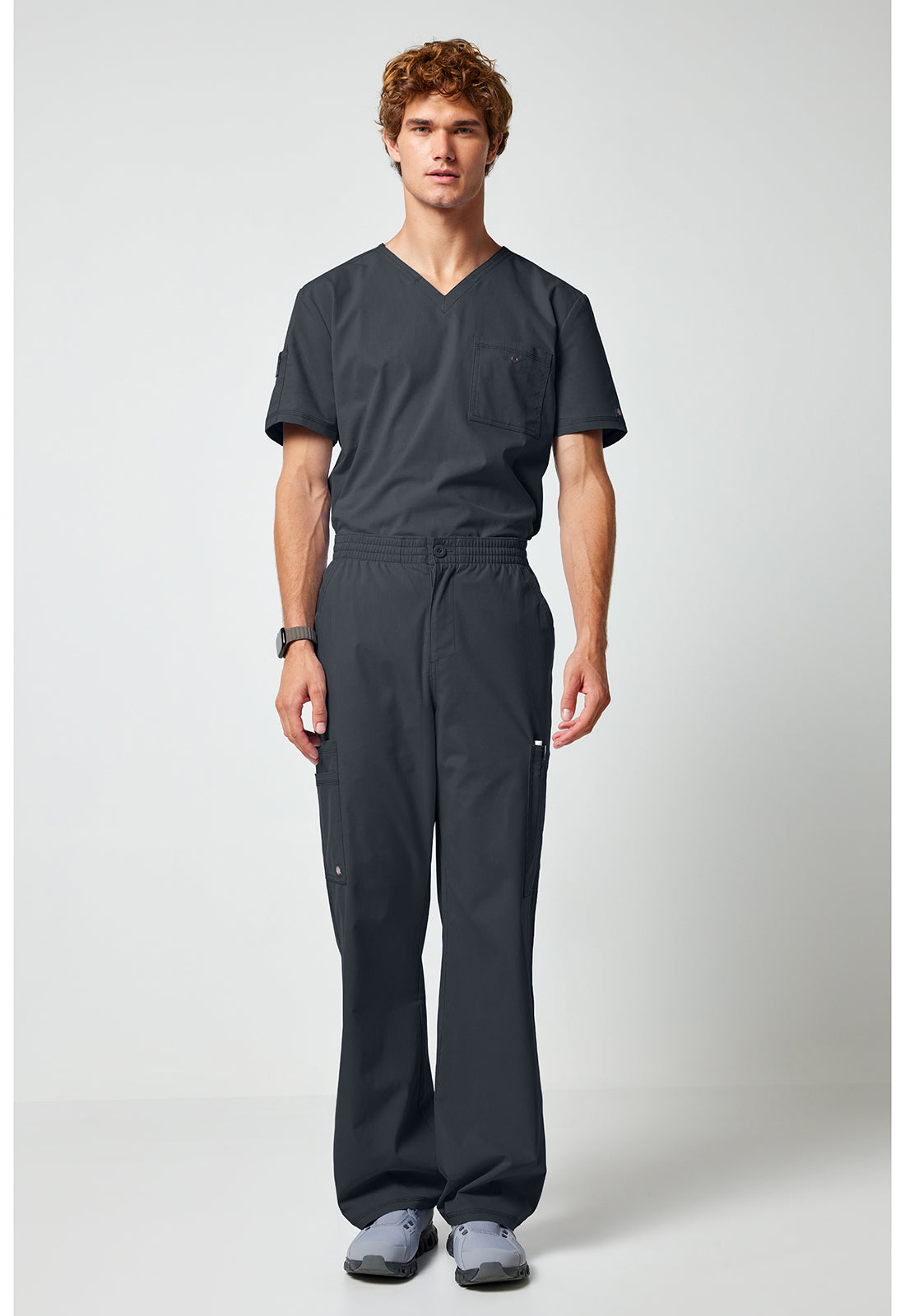 Forge DK277 Men's Straight Leg Cargo Pewter