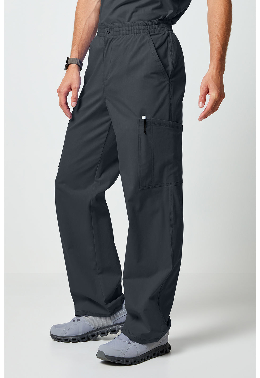 Forge DK277 Men's Straight Leg Cargo Pewter