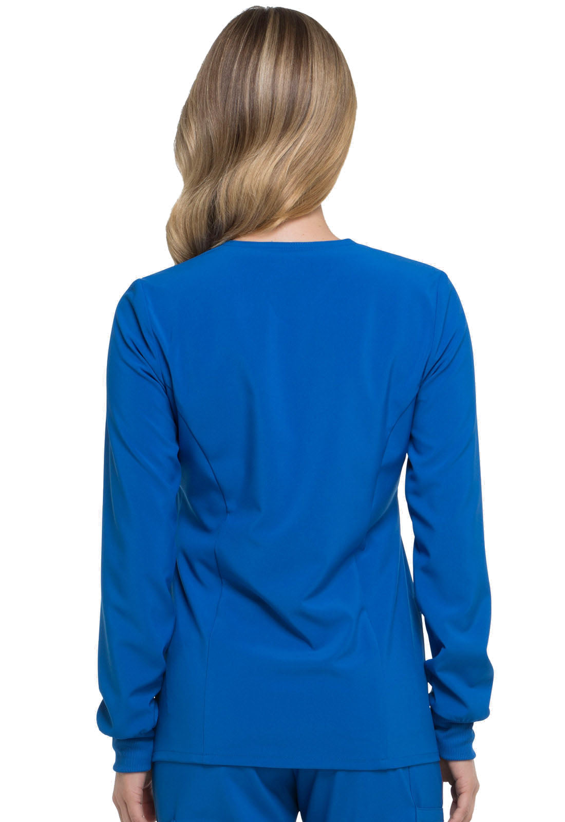 Cleveland Clinic EDS Essentials DK305 Snap Front Warm-up Jacket Royal