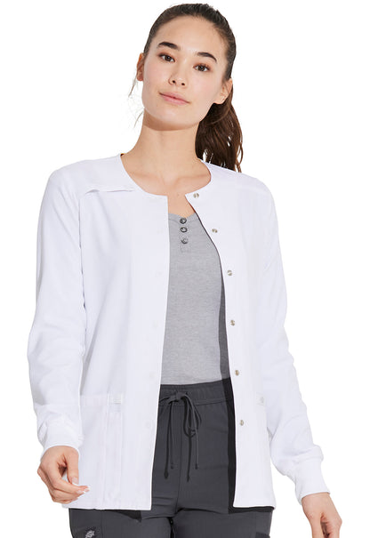 EDS Essentials DK305 Women's Snap Front Warm-up Jacket image 1