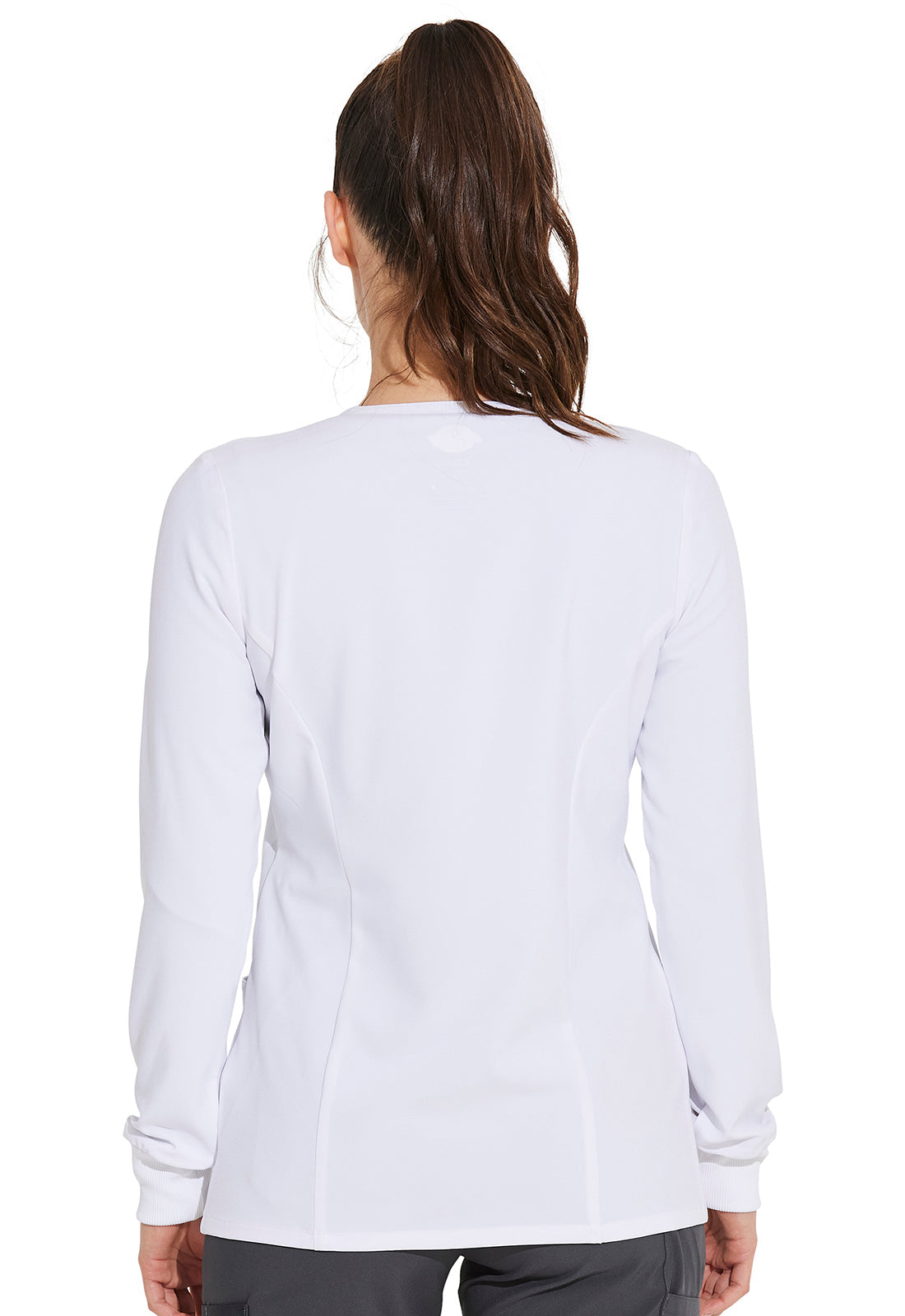 EDS Essentials DK305 Women's Snap Front Warm-up Jacket image 4