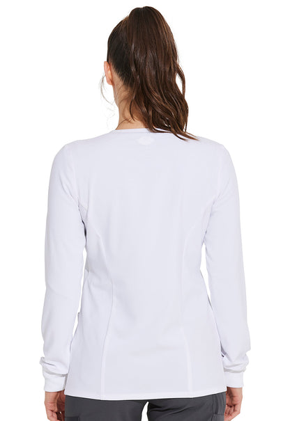 EDS Essentials DK305 Women's Snap Front Warm-up Jacket image 4
