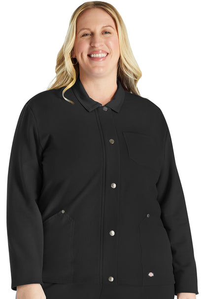 EDS NXT DK319 Zip Front Fleece Jacket Black