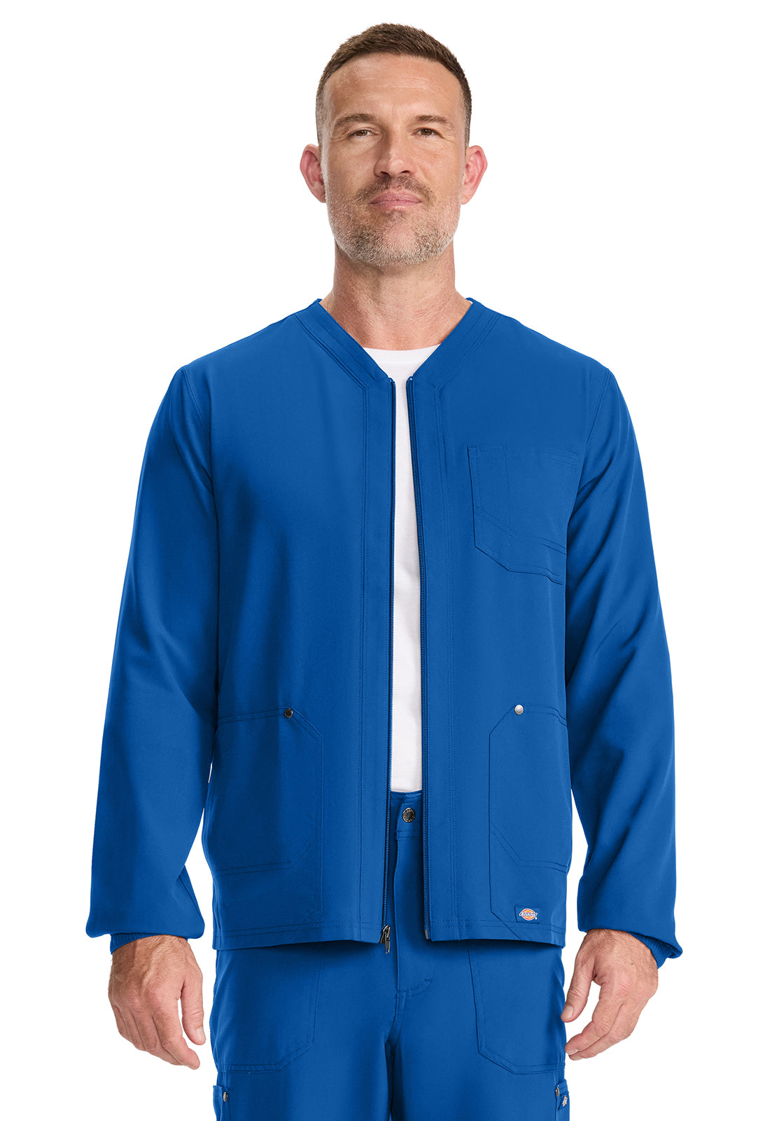 EDS NXT DK323 Men's Front-Zip Jacket Royal Image