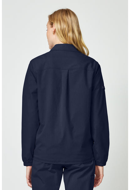 Forge DK343 Women's snap front jacket Navy