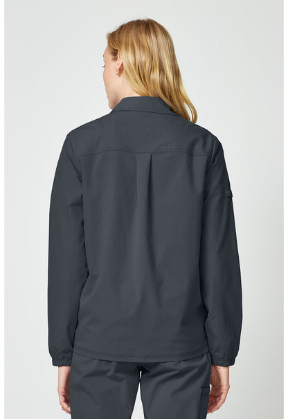 Forge DK343 Women's snap front jacket Pewter