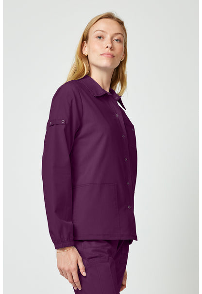 Forge DK343 Women's snap front jacket Wine