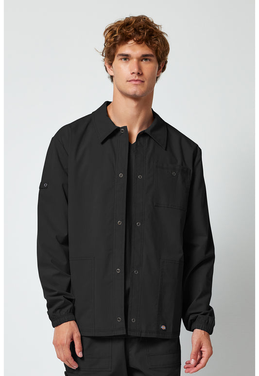Forge DK344 Men's snap front jacket Black