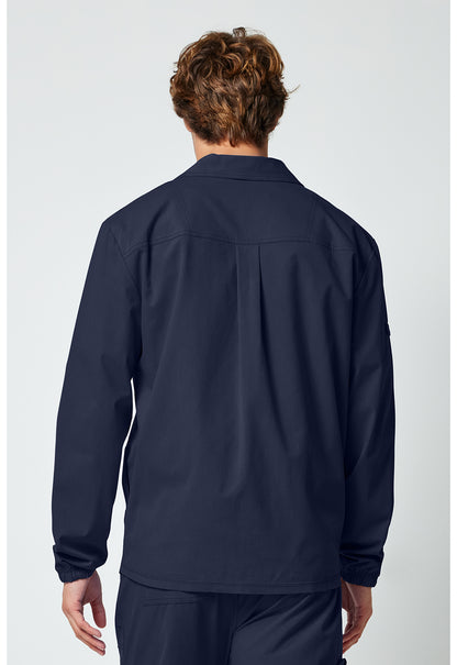 Forge DK344 Men's snap front jacket Navy