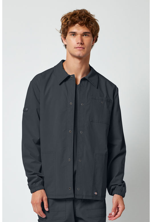 Forge DK344 Men's snap front jacket Pewter