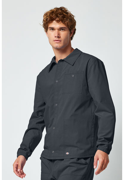 Forge DK344 Men's snap front jacket Pewter