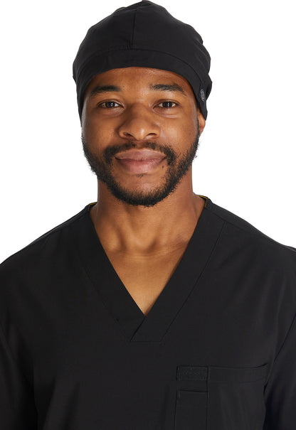 EDS Essentials DK502 Unisex Scrubs Hat Black