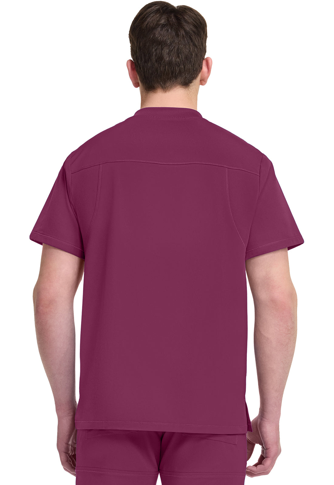 Dynamix DK610 Men's Tuckable V-Neck Scrub Top image 4