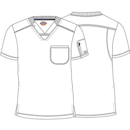 Dynamix DK610 Men's Tuckable V-Neck Top Royal