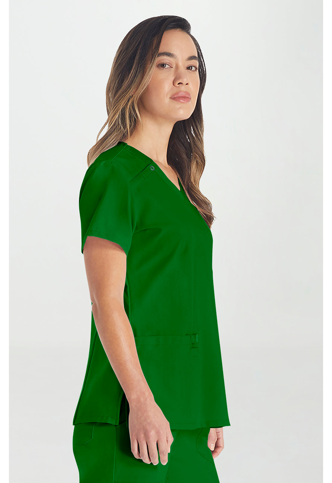 EDS Essentials DK615 Women's V-Neck Scrub Top image 5