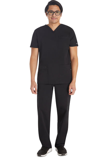 Balance DK672 Men's V-Neck Top Black