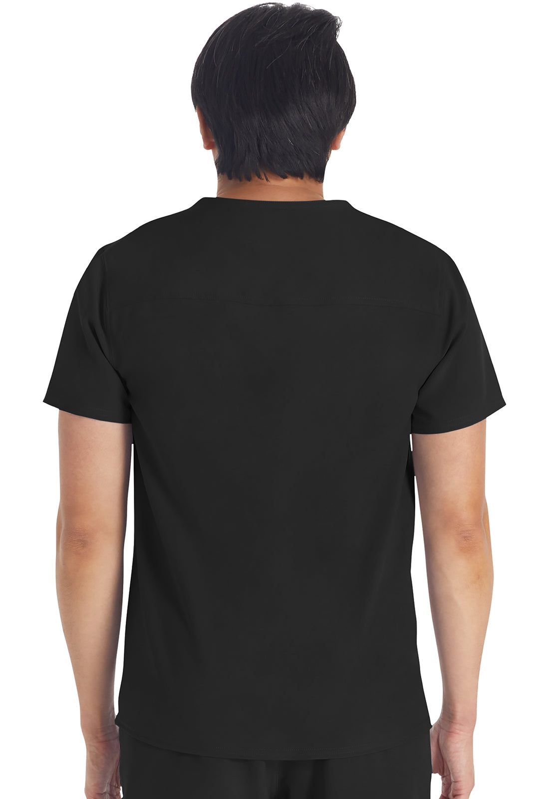 EDS NXT DK676 Men's Round Neck Top Black Model Image Back | Dickies