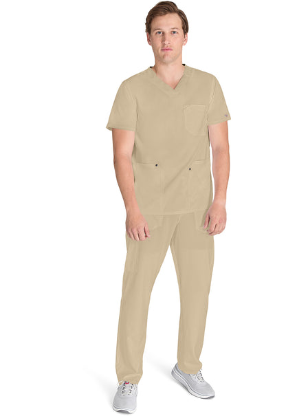 EDS NXT DK677 Men's V-neck Top Khaki