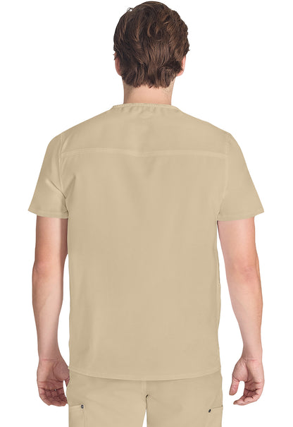 EDS NXT DK677 Men's V-neck Top Khaki