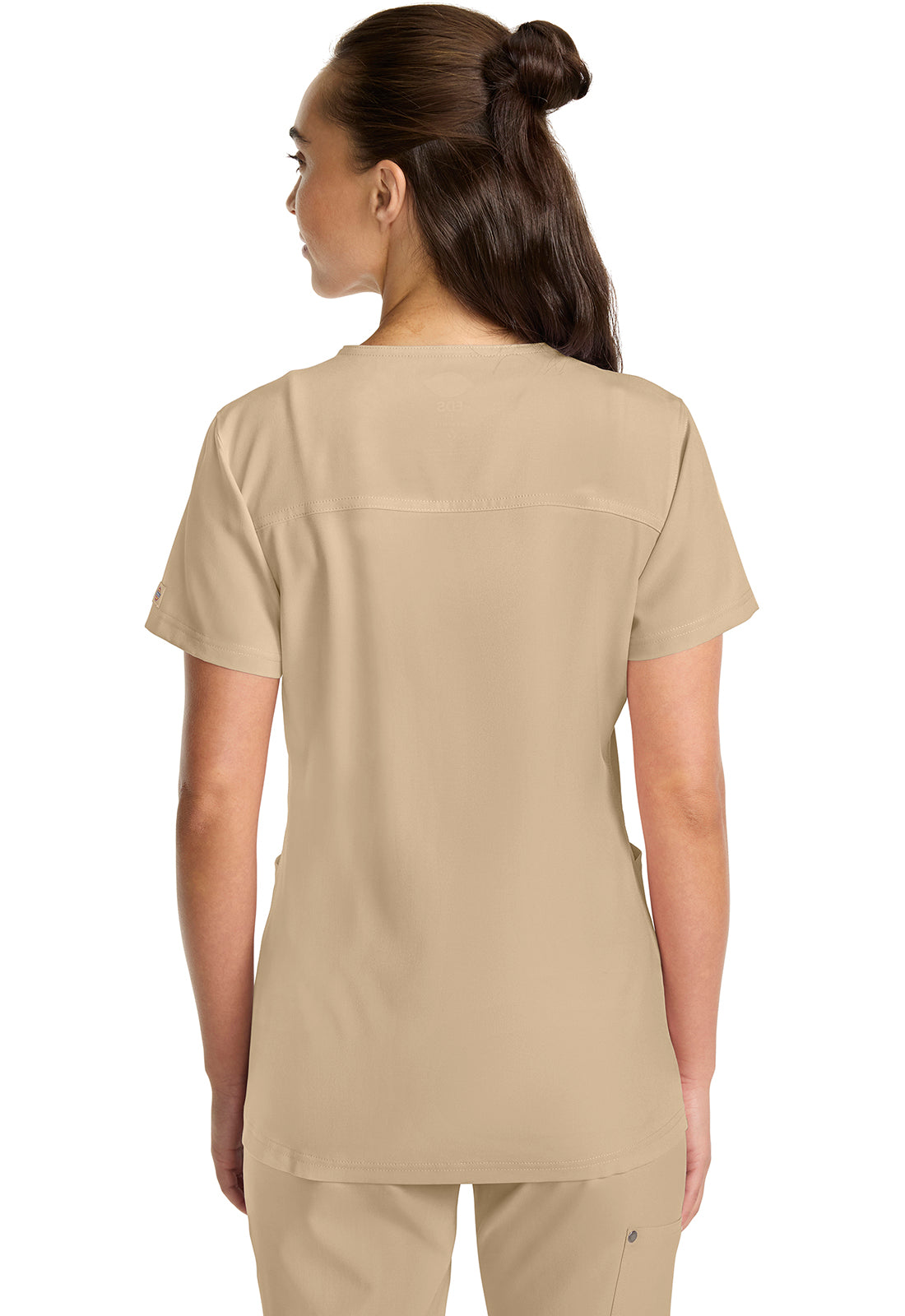 EDS NXT DK678 V-Neck Top Khaki