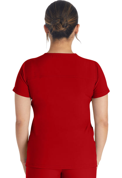 EDS NXT DK678 V-Neck Top Red