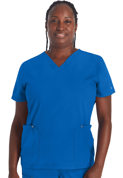 EDS NXT DK678 V-Neck Top Royal