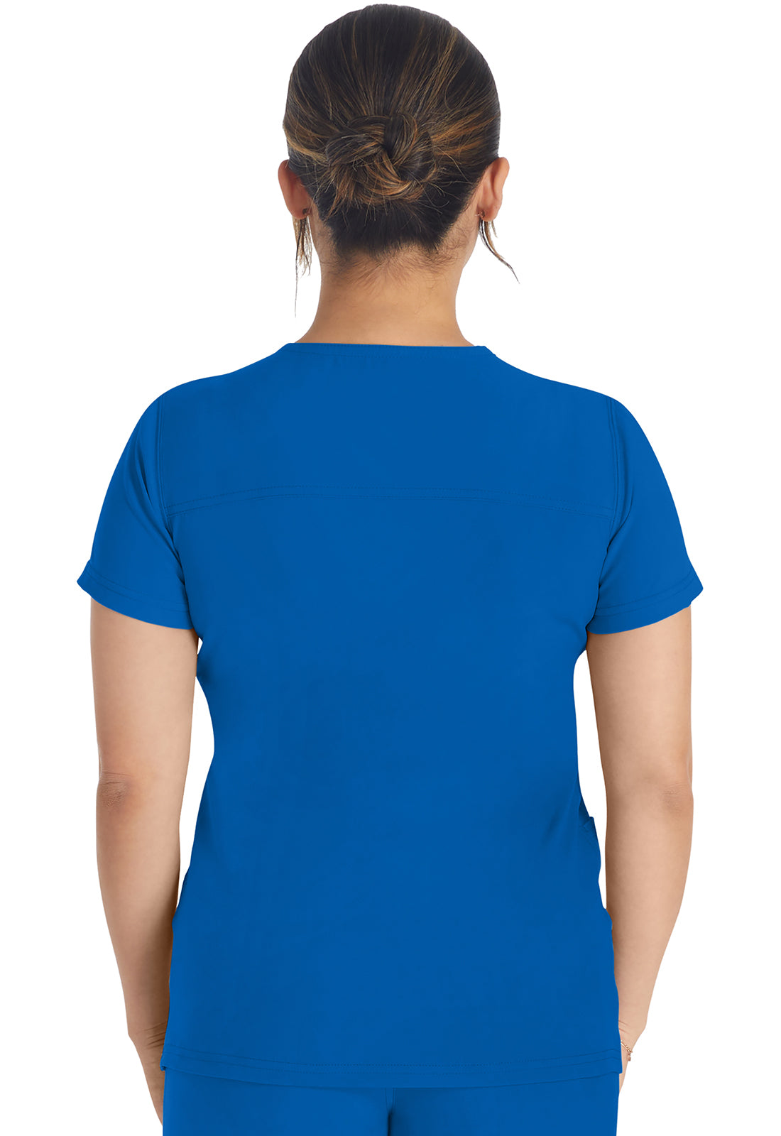 EDS NXT DK678 V-Neck Top Royal Model Image Back | Dickies