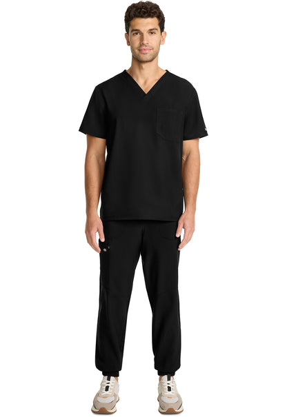 EDS NXT DK693 Men's Tuck-in V-neck Top Black