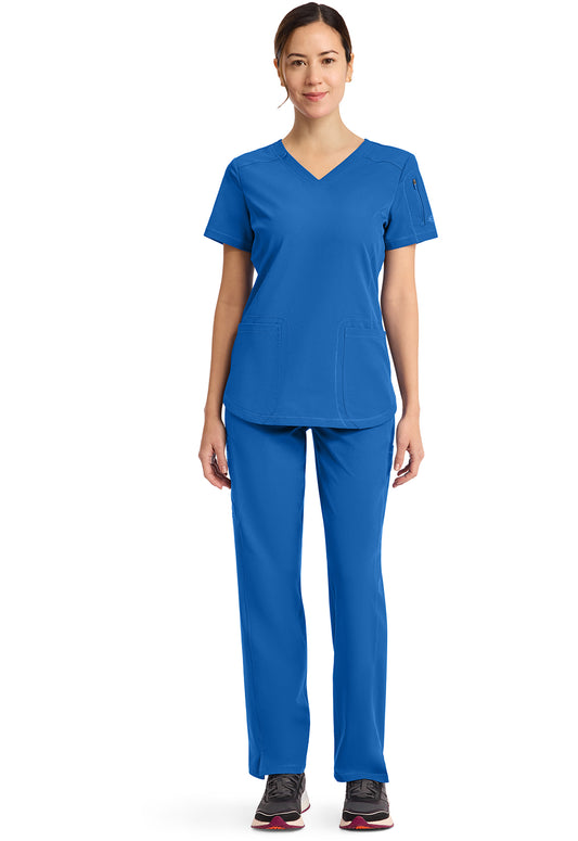 Dynamix DK730 V-Neck Top Royal