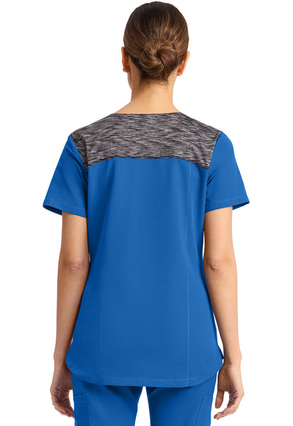 Dynamix DK740 Women's V-Neck Scrub Top image 4