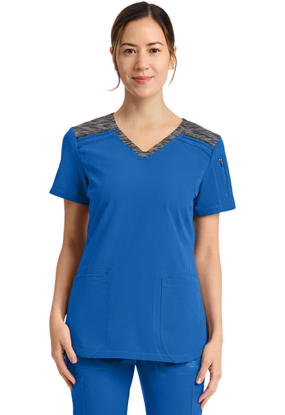 Dynamix DK740 Women's V-Neck Scrub Top image 1