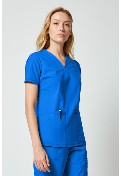 Forge DK856 Women's V-Neck Top Royal