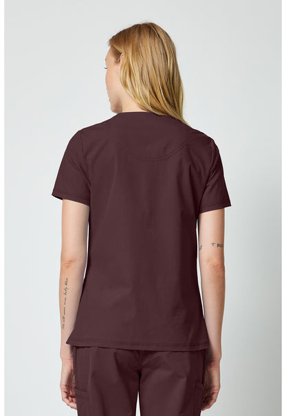 Forge DK856 Women's V-neck Scrub Top Terrain