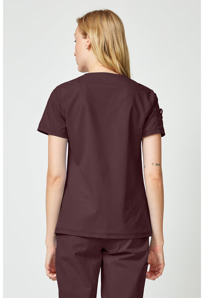 Forge DK857 Women's Tuck In Scrub Top Terrain
