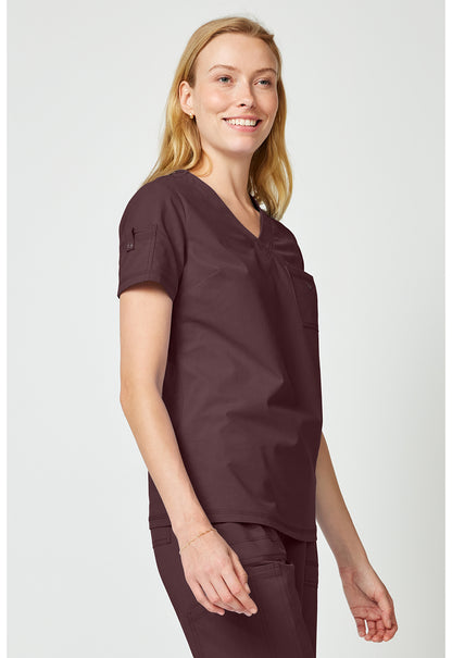 Forge DK857 Women's Tuck In Scrub Top Terrain