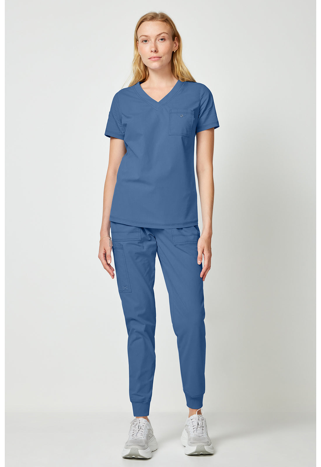 Forge DK857 Women's Tuck In Scrub Top image 2