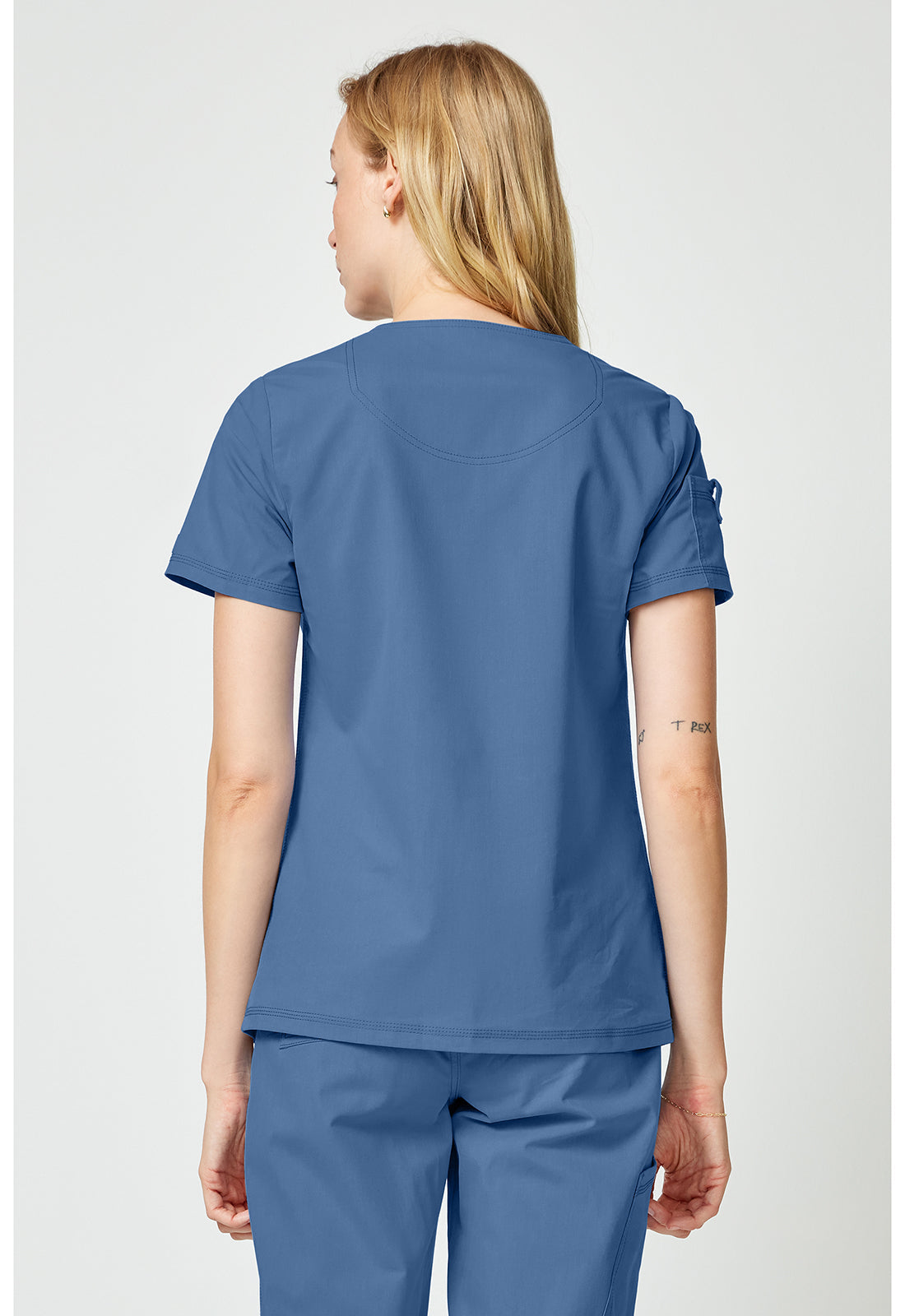 Forge DK857 Women's Tuck In Scrub Top image 4