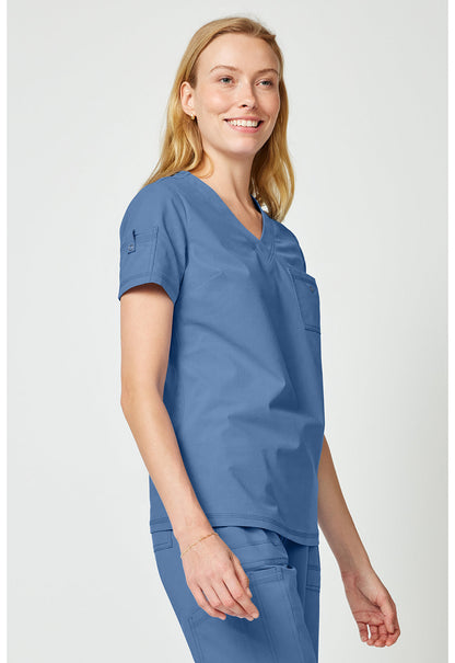 Forge DK857 Women's Tuck In Scrub Top image 5