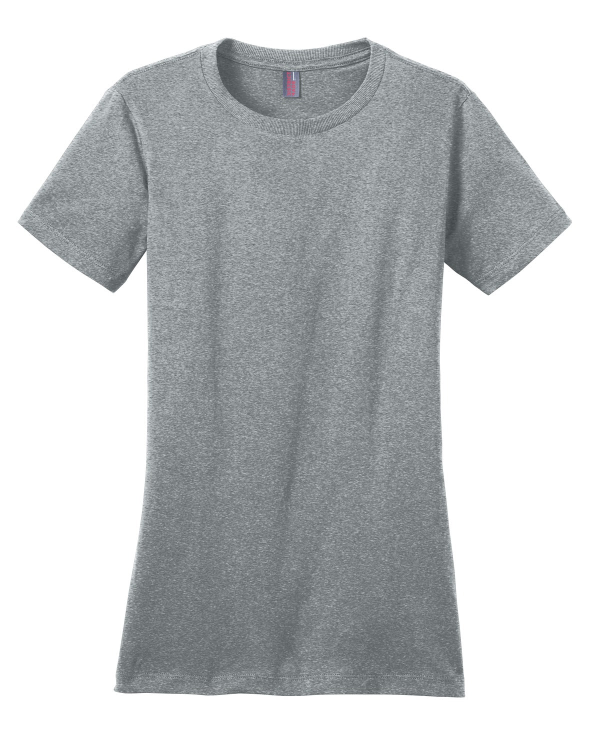 District Women's Perfect WeightTee DM104L Heathered Steel