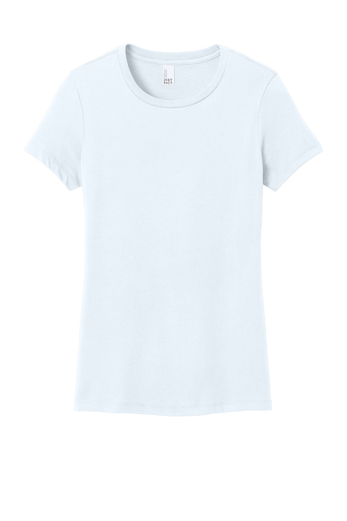 District Women's Perfect WeightTee DM104L Bright White