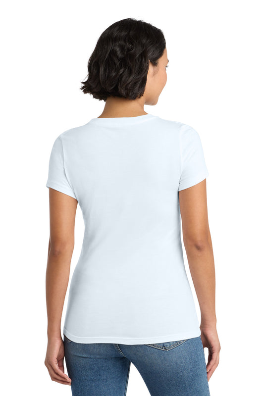 District Women's Perfect WeightTee DM104L Bright White