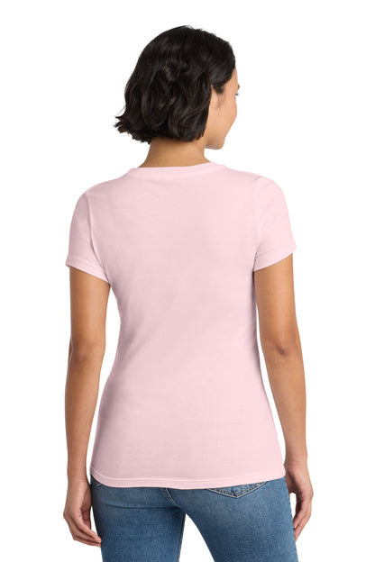 District Women's Perfect WeightTee DM104L Carnation Pink