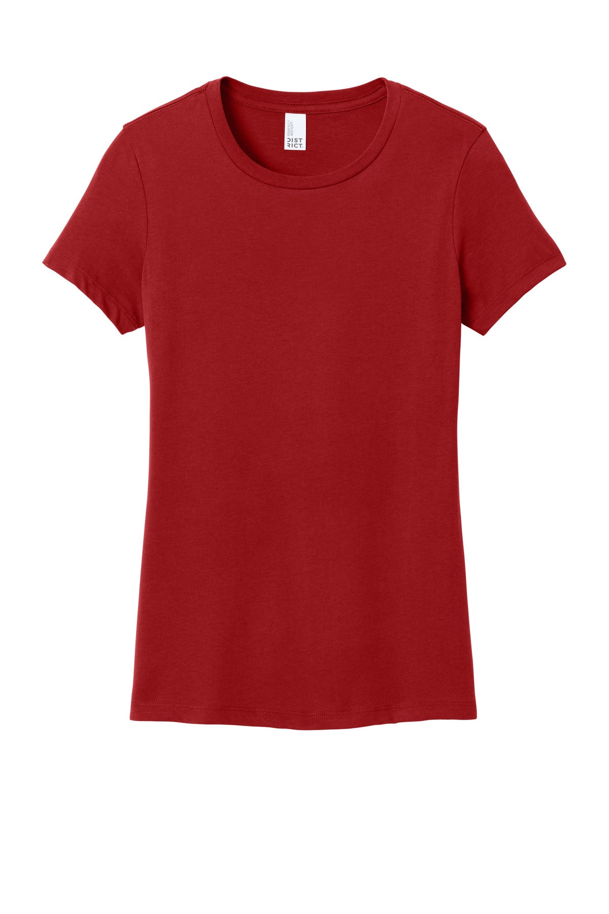 District Women's Perfect WeightTee DM104L Classic Red