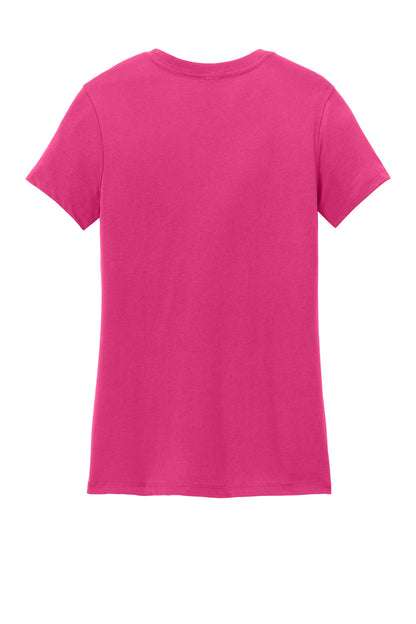 District Women's Perfect WeightTee DM104L Dark Fuchsia