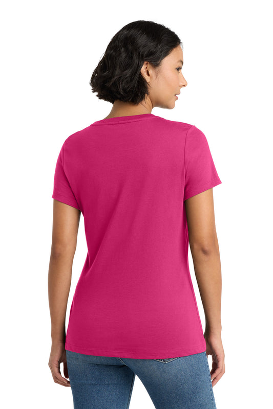 District Women's Perfect WeightTee DM104L Dark Fuchsia