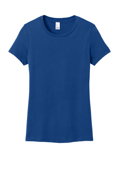 District Women's Perfect WeightTee DM104L Deep Royal