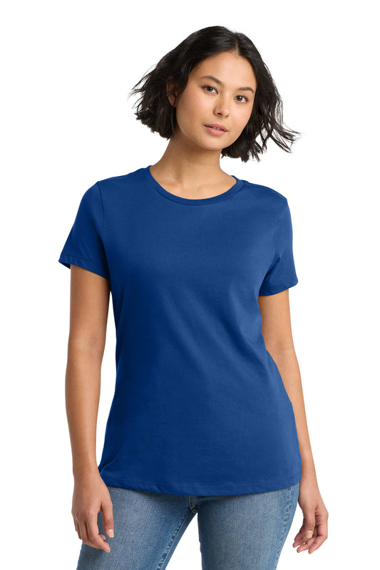 District Women's Perfect WeightTee DM104L Deep Royal