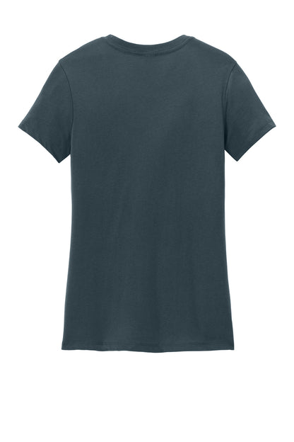 District Women's Perfect WeightTee DM104L Deep Steel Blue