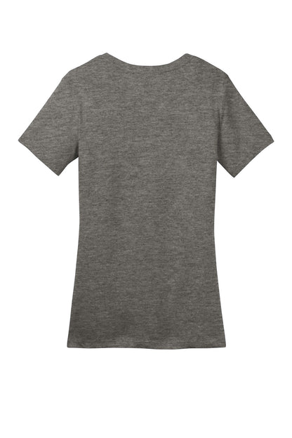 District Women's Perfect WeightTee DM104L Heathered Charcoal